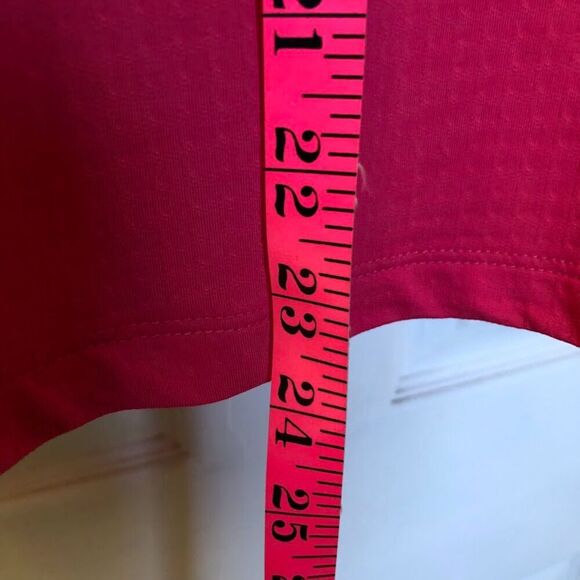 UIBKUL Womens Pink Activewear Top Pullover Long Sleeve Lightweight Medium Collar - Picture 7 of 8